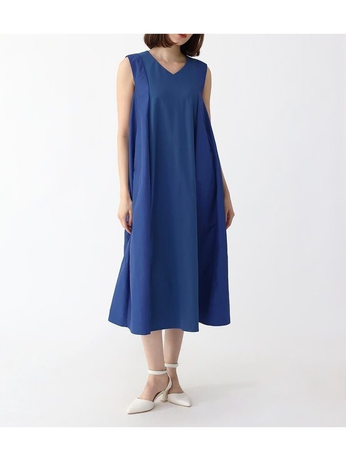 【ラシュッド/LASUD】のメモリッシュタフタタックワンピース インテリア・キッズ・メンズ・レディースファッション・服の通販 founy(ファウニー) https://founy.com/ ファッション Fashion レディースファッション Fashion for Women ワンピース Dresses 春 Spring 軽量 Lightweight, Ultra Light タフタ Taffeta, Structured Fabric フォルム Silhouette, Form S/S・春夏 SS, Spring/Summer, Warm Season 夏 Summer エレガント 上品 Elegant |ID: prp329100004971398 ipo3291000000037280931