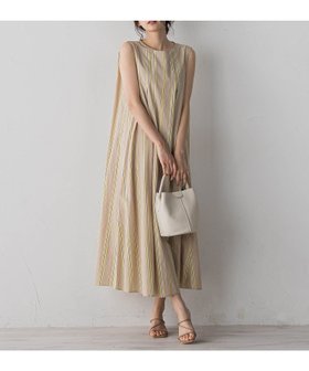 【ドロワット ロートレアモン/Droite Lautreamont】のMULTI COTTONストライプワンピース 大人の最旬トレンドファッション＆コーディネート founy(ファウニー) ファッション Fashion レディースファッション Fashion for Women ワンピース Dresses インド Indian Textile 春 Spring ストライプ Stripe, Striped Pattern トレンド Trend, Trending Now ドット Polka Dot, Dot Pattern フェミニン Feminine, Girly S/S・春夏 SS, Spring/Summer, Warm Season 夏 Summer 2026年 2026 2026春夏・S/S Spring/Summer 2026 SS26 |ID:prp329100004971471
