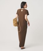 【ビューティ&ユース ユナイテッドアローズ/BEAUTY&YOUTH / UNITED ARROWS】の【WEB限定】リブショートスリーブ カットソーワンピース MD.BROWN|ID: prp329100004971480 ipo3291000000037281349