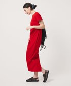 【ビューティ&ユース ユナイテッドアローズ/BEAUTY&YOUTH / UNITED ARROWS】の【WEB限定】リブショートスリーブ カットソーワンピース RED|ID: prp329100004971480 ipo3291000000037281352