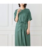 【セブンアイディコンセプト/7-IDconcept】の麻調ロングジレワンピース 大人の最旬トレンドファッション＆コーディネート founy(ファウニー) ファッション Fashion レディースファッション Fashion for Women アウター Coat / Outerwear Collection スマート Smart, Elegant スリーブ Sleeve, Long Sleeve / Short Sleeve ツイル Twist, Twisted Detail トレンド Trend, Trending Now パッチ Patch, Appliqué フロント Front, Front Design ポケット Pocket, Pocket Detail ロング Long, Long-Length ワイド Wide, Wide Fit エレガント 上品 Elegant thumbnail モスグリーン|ID: prp329100004972024 ipo3291000000037283607
