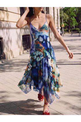 【デシグアル/Desigual】のドレス 大人の最旬トレンドファッション＆コーディネート founy(ファウニー) ファッション Fashion レディースファッション Fashion for Women ワンピース Dresses フォーマル・パーティードレス・結婚式用ドレス Elegant & Casual Dresses カラフル Colorful Design シューズ Shoes, Footwear デニム Denim, Jeans Material ドレス Dress, One-Piece パターン Pattern, Design Print パッチワーク Patchwork, Mixed Fabric プリント Print, Printed Pattern メンズ Men's, Menswear |ID:prp329100004972086