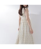 【ナチュラル ビューティー ベーシック/NATURAL BEAUTY BASIC】のフラワープリントドロストワンピース 大人の最旬トレンドファッション＆コーディネート founy(ファウニー) ファッション Fashion レディースファッション Fashion for Women ワンピース Dresses シャーリング Shirring, Ruched フィット Fit, Slim Fit エレガント 上品 Elegant thumbnail アイボリーベース2|ID: prp329100004972111 ipo3291000000037283968