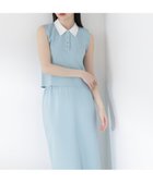 【プロポーション ボディドレッシング/PROPORTION BODY DRESSING】のEDIT COLOGNE 衿ドッキングニットセットアップ グリーン|ID: prp329100004972125 ipo3291000000037284036