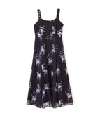 【プロポーション ボディドレッシング/PROPORTION BODY DRESSING】のボタニカル花柄キャミワンピース 大人の最旬トレンドファッション＆コーディネート founy(ファウニー) ファッション Fashion レディースファッション Fashion for Women ワンピース Dresses キャミソールワンピース Camisole Dresses おすすめ Recommended / Our Picks キャミワンピース Cami Dress, Slip Dress シフォン Chiffon, Lightweight Fabric デコルテ Décolleté, Neckline ボタニカル Botanical, Floral Pattern リボン Ribbon, Bow 夏 Summer thumbnail ネイビー×ブルー|ID: prp329100004972154 ipo3291000000037284170