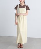 【フリーズマート/FREE'S MART】の2ストラップナローキャミワンピース 大人の最旬トレンドファッション＆コーディネート founy(ファウニー) ファッション Fashion レディースファッション Fashion for Women ワンピース Dresses キャミソールワンピース Camisole Dresses とろみ Fluid, Flowy Fabric インナー Innerwear カーディガン Cardigan, Knitwear キャミワンピース Cami Dress, Slip Dress シェイプ Shape, Slim Fit ラップ Wrap, Wrap Design エレガント 上品 Elegant thumbnail イエロー|ID: prp329100004972204 ipo3291000000037284430