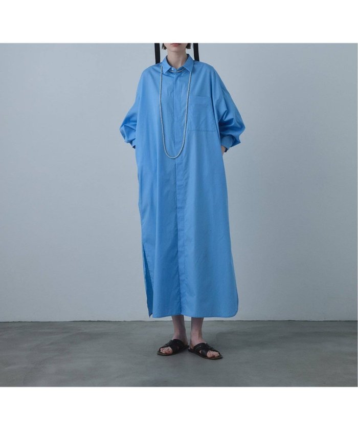 【スピック&スパン/Spick & Span】のBIG Shirt Dress / ビッグシャツドレス インテリア・キッズ・メンズ・レディースファッション・服の通販 founy(ファウニー) https://founy.com/ ファッション Fashion レディースファッション Fashion for Women トップス・カットソー Cut & Sew Tops シャツ・ブラウス・オフィスカジュアル Elegant Blouses & Button-Ups ワンピース Dresses フォーマル・パーティードレス・結婚式用ドレス Elegant & Casual Dresses 2026年 2026 2026春夏・S/S Spring/Summer 2026 SS26 おすすめ Recommended / Our Picks ガウン Gown, Robe スリット Slit, Slit Detail ドレス Dress, One-Piece マキシ Maxi, Full Length リラックス Relax, Relaxed Fit ループ Loop, Loop Knit エレガント 上品 Elegant 羽織 Haori, Light Jacket |ID: prp329100004972217 ipo3291000000037390408