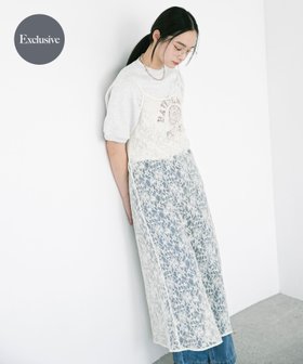 【アーバンリサーチ ドアーズ/URBAN RESEARCH DOORS】の『別注』ElisaNovelli×DOORS レースキャミワンピース 大人の最旬トレンドファッション＆コーディネート founy(ファウニー) ファッション Fashion レディースファッション Fashion for Women ワンピース Dresses キャミソールワンピース Camisole Dresses 2026年 2026 2026春夏・S/S Spring/Summer 2026 SS26 カットソー Cut and Sewn Top キャミワンピース Cami Dress, Slip Dress シンプル Simple, Minimal レース Lace, Lace Fabric 別注 Limited Edition, Custom Order 夏 Summer S/S・春夏 SS, Spring/Summer, Warm Season |ID:prp329100004972248