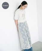 【アーバンリサーチ ドアーズ/URBAN RESEARCH DOORS】の『別注』ElisaNovelli×DOORS レースキャミワンピース 大人の最旬トレンドファッション＆コーディネート founy(ファウニー) ファッション Fashion レディースファッション Fashion for Women ワンピース Dresses キャミソールワンピース Camisole Dresses 2026年 2026 2026春夏・S/S Spring/Summer 2026 SS26 カットソー Cut and Sewn Top キャミワンピース Cami Dress, Slip Dress シンプル Simple, Minimal レース Lace, Lace Fabric 別注 Limited Edition, Custom Order 夏 Summer S/S・春夏 SS, Spring/Summer, Warm Season thumbnail ホワイト|ID: prp329100004972248 ipo3291000000037284674