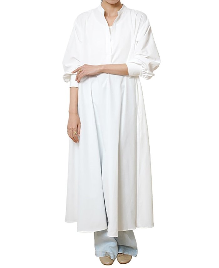 【メーカーズシャツ鎌倉 鎌倉シャツ/Maker's Shirt KAMAKURA】のワンピース インテリア・キッズ・メンズ・レディースファッション・服の通販 founy(ファウニー) https://founy.com/ ファッション Fashion レディースファッション Fashion for Women ワンピース Dresses エレガント 上品 Elegant シルク Silk, 100% Silk |ID: prp329100004972383 ipo3291000000037285259