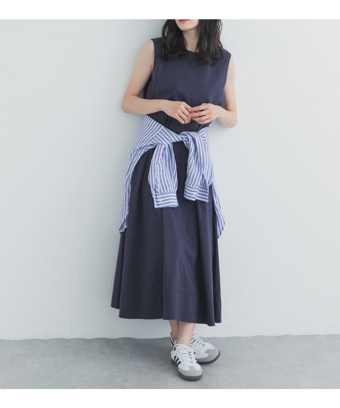 【アーバンリサーチ ドアーズ/URBAN RESEARCH DOORS】の撥水ノースリーブAラインワンピース インテリア・キッズ・メンズ・レディースファッション・服の通販 founy(ファウニー) https://founy.com/ ファッション Fashion レディースファッション Fashion for Women ワンピース Dresses Aラインワンピース・フレアシルエット A-Line Dresses / Flared Silhouette Dresses 2026年 2026 2026春夏・S/S Spring/Summer 2026 SS26 カーディガン Cardigan, Knitwear シンプル Simple, Minimal ジャケット Jacket, Outerwear ノースリーブ Sleeveless, No-Sleeve ロング Long, Long-Length エレガント 上品 Elegant 夏 Summer S/S・春夏 SS, Spring/Summer, Warm Season |ID: prp329100004972413 ipo3291000000037285378