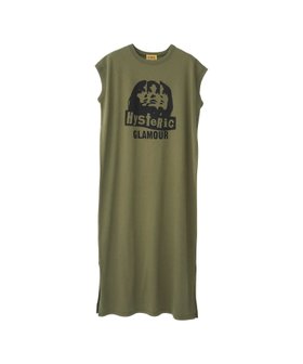 【ヒステリックグラマー/HYSTERIC GLAMOUR】のMULTI WOMAN ワンピース 大人の最旬トレンドファッション＆コーディネート founy(ファウニー) ファッション Fashion レディースファッション Fashion for Women ワンピース Dresses グラフィック Graphic, Graphic Design サンダル Sandals, Summer Shoes シンプル Simple, Minimal ジャケット Jacket, Outerwear 定番 Standard, Basic Item ノースリーブ Sleeveless, No-Sleeve フォルム Silhouette, Form リラックス Relax, Relaxed Fit |ID:prp329100004972430
