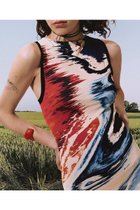 【デシグアル/Desigual】のノースリーブミニドレス マルチ/9019|ID: prp329100004972490 ipo3291000000037285799