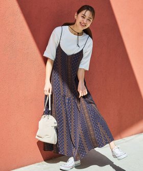【エニー/ANY】のライトブッチャーキャミワンピース 大人の最旬トレンドファッション＆コーディネート founy(ファウニー) ファッション Fashion レディースファッション Fashion for Women ワンピース Dresses キャミソールワンピース Camisole Dresses キャミワンピース Cami Dress, Slip Dress ギャザー Gathered, Ruffled コンパクト Compact, Small Size 切替 Switching, Contrast Panel サンダル Sandals, Summer Shoes シューズ Shoes, Footwear スニーカー Sneakers, Trainers とろみ Fluid, Flowy Fabric ティアード Tiered, Tiered Style デニム Denim, Jeans Material フレア Flare, Flared マキシ Maxi, Full Length リゾート Resort, Vacation Style リボン Ribbon, Bow リラックス Relax, Relaxed Fit 再入荷 Restock / Back in Stock |ID:prp329100004972567