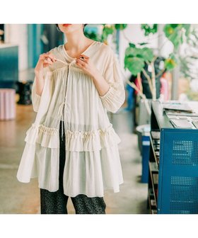 【ニコアンド/niko and】のボイルギャザードレス 大人の最旬トレンドファッション＆コーディネート founy(ファウニー) ファッション Fashion レディースファッション Fashion for Women ワンピース Dresses フォーマル・パーティードレス・結婚式用ドレス Elegant & Casual Dresses おすすめ Recommended / Our Picks ガーリー Girly, Feminine Style ギャザー Gathered, Ruffled シアー Sheer, See-Through シンプル Simple, Minimal チュニック Tunic, Long Top デニム Denim, Jeans Material ハーフ Half, Half-Length フリル Frill, Ruffle リボン Ribbon, Bow 夏 Summer |ID:prp329100004972685