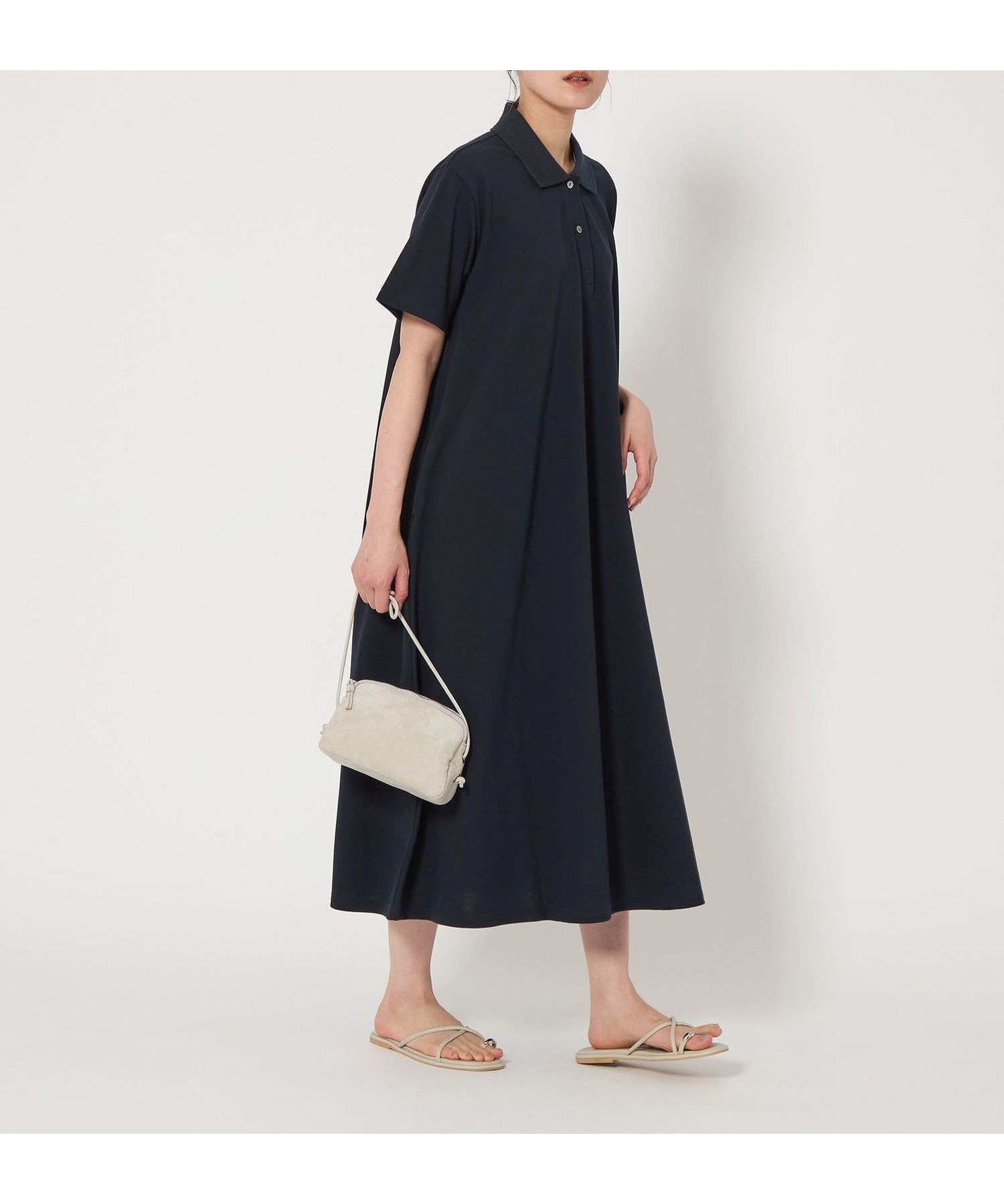 【ユナイテッドアローズ/UNITED ARROWS】の【別注】 LACOSTE ショートスリーブ ワンピース インテリア・キッズ・メンズ・レディースファッション・服の通販 founy(ファウニー) 　ファッション　Fashion　レディースファッション　Fashion for Women　ワンピース　Dresses　春　Spring　キャップ　Cap, Baseball Cap　ショート　Short, Short Length　スニーカー　Sneakers, Trainers　スリーブ　Sleeve, Long Sleeve / Short Sleeve　時計　Watch, Wristwatch　フランス　France, French　ポロシャツ　Polo Shirt, Collared Tee　別注　Limited Edition, Custom Order　リラックス　Relax, Relaxed Fit　アウトレット　Outlet / Clearance　おすすめ　Recommended / Our Picks　夏　Summer　NAVY|ID: prp329100004972796 ipo3291000000037287079
