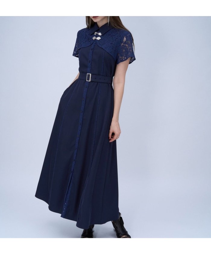 【ハレ/HARE】のジャガードチャイナボレロワンピース インテリア・キッズ・メンズ・レディースファッション・服の通販 founy(ファウニー) https://founy.com/ ファッション Fashion レディースファッション Fashion for Women アウター Coat / Outerwear Collection ボレロ・ショート丈ジャケット / ドレス羽織りに Boleros & Short Jackets ウェーブ Wavy Pattern ストレート Straight, Straight Cut バランス Balance, Style Balance パール Pearl, Pearl Accent フェミニン Feminine, Girly フレーム Frame, Outline ボレロ Bolero, Short Cardigan ラップ Wrap, Wrap Design レース Lace, Lace Fabric エレガント 上品 Elegant 切替 Switching, Contrast Panel 厚底 Platform Shoes |ID: prp329100004972877 ipo3291000000037287461