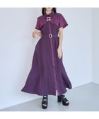 【ハレ/HARE】のジャガードチャイナボレロワンピース パープル×レース90|ID: prp329100004972877 ipo3291000000037287477