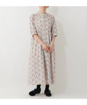 【アフタヌーンティー リビング/Afternoon Tea LIVING】のワンピース/リバティプリント 大人の最旬トレンドファッション＆コーディネート founy(ファウニー) ファッション Fashion レディースファッション Fashion for Women ワンピース Dresses スリーブ Sleeve, Long Sleeve / Short Sleeve ブロード Broadcloth, Fine Cotton ポケット Pocket, Pocket Detail |ID:prp329100004972888