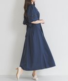 【ミッシュマッシュ/MISCH MASCH】のレース切替バルーンスリーブシャツワンピース MM627419 ネイビー|ID: prp329100004972897 ipo3291000000037287548