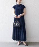 【シップス/SHIPS】のSHIPS any 手洗い可能 ドット バンドカラー フレンチ プリーツ ロング ワンピース 大人の最旬トレンドファッション＆コーディネート founy(ファウニー) ファッション Fashion レディースファッション Fashion for Women ワンピース Dresses 洗える Machine Washable サンダル Sandals, Summer Shoes シアー Sheer, See-Through ジャケット Jacket, Outerwear スタンド Stand Collar, Upright Stand スリーブ Sleeve, Long Sleeve / Short Sleeve トレンド Trend, Trending Now ドット Polka Dot, Dot Pattern 人気 Popular, Best Seller 長袖 Long Sleeve, Full Sleeve フレア Flare, Flared フレンチ French, French Style フロント Front, Front Design プリント Print, Printed Pattern プリーツ Pleats, Pleated ロング Long, Long-Length おすすめ Recommended / Our Picks 夏 Summer 旅行 Travel エレガント 上品 Elegant 2026年 2026 2026春夏・S/S Spring/Summer 2026 SS26 thumbnail ネイビー|ID: prp329100004972914 ipo3291000000037287649