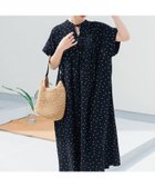 【アーバンリサーチ ドアーズ/URBAN RESEARCH DOORS】のリネンリヨセルドットワンピース ブラック|ID: prp329100004972950 ipo3291000000037287831