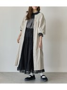 【サマンサモスモス/Samansa Mos2】の【Cross*Staff】前後2WAYワンピース 大人の最旬トレンドファッション＆コーディネート founy(ファウニー) ファッション Fashion レディースファッション Fashion for Women ワンピース Dresses おすすめ Recommended / Our Picks ギャザー Gathered, Ruffled トリミング Trimming, Decorative Edge 人気 Popular, Best Seller thumbnail ギンガムチェック|ID: prp329100004972956 ipo3291000000037287861