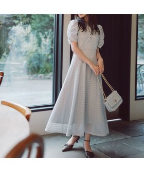 【プロポーション ボディドレッシング/PROPORTION BODY DRESSING】のストレッチレース襟付きワンピース 26SS 大人の最旬トレンドファッション＆コーディネート founy(ファウニー) ファッション Fashion レディースファッション Fashion for Women ワンピース Dresses 2026年 2026 2026春夏・S/S Spring/Summer 2026 SS26 ストレッチ Stretch, Stretchy Fabric フィット Fit, Slim Fit フレア Flare, Flared レース Lace, Lace Fabric |ID:prp329100004972965