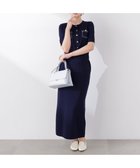 【プロポーション ボディドレッシング/PROPORTION BODY DRESSING】のa/mie ステッチニットSETUP 26SS ネイビー|ID: prp329100004972969 ipo3291000000037287932