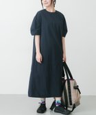 【アーバンリサーチ ドアーズ/URBAN RESEARCH DOORS】の『UR TECH』ナイロンタッサーワンピース ネイビー|ID:prp329100004972999