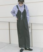 【アイテムズアーバンリサーチ/ITEMS URBAN RESEARCH】の『UVカット/接触冷感』ホップサックジャンパースカート ブラック|ID: prp329100004973016 ipo3291000000037288191