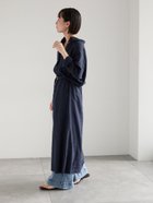 【テチチ/Te chichi】のレーヨンリネン共ベルトシャツワンピース 大人の最旬トレンドファッション＆コーディネート founy(ファウニー) ファッション Fashion レディースファッション Fashion for Women ワンピース Dresses シャツワンピース / 1枚で着映えコーデ Shirt Dresses ベルト&ウエストマーク Belts & Waist Accessories ドレープ Drape, Draping Fabric フロント Front, Front Design リネン Linen, Linen Fabric エレガント 上品 Elegant ビジネス 仕事 通勤 Business / Work / Commuting thumbnail ネイビー|ID: prp329100004973047 ipo3291000000037288334