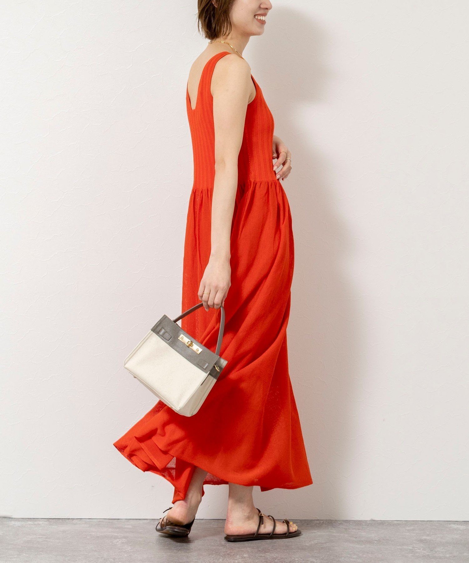 【ノーリーズ/NOLLEY'S】の【WALANCE/ワランス】paper rib knit dress 大人の最旬トレンドファッション＆コーディネート founy(ファウニー) 　ファッション　Fashion　レディースファッション　Fashion for Women　トップス・カットソー　Cut & Sew Tops　ニット　Knit Tops & Sweaters　ワンピース　Dresses　フォーマル・パーティードレス・結婚式用ドレス　Elegant & Casual Dresses　エレガント 上品　Elegant　ジュエリー　Jewelry, Accessories　スクエア　Square, Square Shape　おすすめ　Recommended / Our Picks　夏　Summer　2026年　2026　2026春夏・S/S　Spring/Summer 2026 SS26　 other-1|ID: prp329100004973100 ipo3291000000037288566
