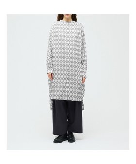 【マーコート/MARcourt】のmizuiro ind ジャカードギャザーショルダーワンピース 大人の最旬トレンドファッション＆コーディネート founy(ファウニー) ファッション Fashion レディースファッション Fashion for Women ワンピース Dresses インド Indian Textile ジャカード／ジャガード Jacquard, Woven Pattern ポケット Pocket, Pocket Detail ミックス Mix, Mixed Style 長袖 Long Sleeve, Full Sleeve |ID:prp329100004973119