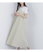 【ナチュラル ビューティー ベーシック/NATURAL BEAUTY BASIC】のN. ビスチェドッキングワンピース 大人の最旬トレンドファッション＆コーディネート founy(ファウニー) ファッション Fashion レディースファッション Fashion for Women ワンピース Dresses カットソー Cut and Sewn Top シャーリング Shirring, Ruched トレンド Trend, Trending Now ドッキング Docking, Mixed Material thumbnail オフベージュ|ID: prp329100004973133 ipo3291000000037288722