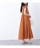 【ナチュラル ビューティー ベーシック/NATURAL BEAUTY BASIC】のN. コットンローンワンピース 大人の最旬トレンドファッション＆コーディネート founy(ファウニー) ファッション Fashion レディースファッション Fashion for Women ワンピース Dresses ギャザー Gathered, Ruffled コンパクト Compact, Small Size スリーブ Sleeve, Long Sleeve / Short Sleeve バルーン Balloon, Balloon Silhouette フレア Flare, Flared thumbnail カッパーブラウン|ID: prp329100004973134 ipo3291000000037288737