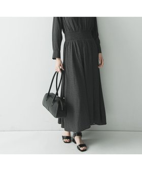 【アーバンリサーチ/URBAN RESEARCH】のウエストシャーリングドットワンピース 大人の最旬トレンドファッション＆コーディネート founy(ファウニー) ファッション Fashion レディースファッション Fashion for Women ワンピース Dresses クラシカル Classical, Vintage-Inspired シャーリング Shirring, Ruched ジャケット Jacket, Outerwear スマート Smart, Elegant ドット Polka Dot, Dot Pattern ハイネック High Neck, Mock Neck フロント Front, Front Design ブラウジング Blouson Silhouette, Cinched Waist S/S・春夏 SS, Spring/Summer, Warm Season 夏 Summer 2026年 2026 2026春夏・S/S Spring/Summer 2026 SS26 |ID:prp329100004973146