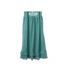 【ヒステリックグラマー/HYSTERIC GLAMOUR】のMAIDEN LOGO柄 チュールジャカードワンピース 大人の最旬トレンドファッション＆コーディネート founy(ファウニー) ファッション Fashion レディースファッション Fashion for Women ワンピース Dresses グラフィック Graphic, Graphic Design ジャカード／ジャガード Jacquard, Woven Pattern チュール Tulip, Tulip Motif フロント Front, Front Design ロング Long, Long-Length thumbnail グリーン系柄|ID: prp329100004973155 ipo3291000000037288872