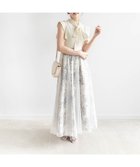 【ランダ/RANDA】のニットドッキングチュールレイヤードワンピース 大人の最旬トレンドファッション＆コーディネート founy(ファウニー) ファッション Fashion レディースファッション Fashion for Women ワンピース Dresses ジャケット Jacket, Outerwear チュール Tulip, Tulip Motif プリント Print, Printed Pattern エレガント 上品 Elegant 人気 Popular, Best Seller thumbnail WHITE|ID: prp329100004973159 ipo3291000000037288914