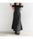 【ランダ/RANDA】のショルダーフリルマーメイドワンピス BLACK|ID: prp329100004973163 ipo3291000000037288954