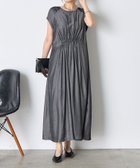 【ジェナ エスパス メルヴェイユ/Jena espace merveilleux】のフレンチスリーブギャザーワンピ 大人の最旬トレンドファッション＆コーディネート founy(ファウニー) ファッション Fashion レディースファッション Fashion for Women ワンピース Dresses ギャザー Gathered, Ruffled スマート Smart, Elegant ドレープ Drape, Draping Fabric フェミニン Feminine, Girly 再入荷 Restock / Back in Stock おすすめ Recommended / Our Picks エレガント 上品 Elegant thumbnail ブラック|ID: prp329100004973169 ipo3291000000037289012