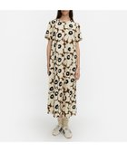 【マリメッコ/marimekko】のPisteinen Unikko ワンピース 大人の最旬トレンドファッション＆コーディネート founy(ファウニー) ファッション Fashion レディースファッション Fashion for Women ワンピース Dresses カーディガン Cardigan, Knitwear ジャケット Jacket, Outerwear スニーカー Sneakers, Trainers ダウン Down, Puffer プリント Print, Printed Pattern thumbnail ベージュ×ブラウン×ブラック|ID: prp329100004973197 ipo3291000000037289150