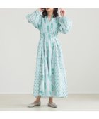 【デミルクス ビームス/Demi-Luxe BEAMS】のne Quittez pas / コットンジャカード リリープリント シャーリング ワンピース 26SS 大人の最旬トレンドファッション＆コーディネート founy(ファウニー) ファッション Fashion レディースファッション Fashion for Women ワンピース Dresses アクセサリー Fashion Accessories インド Indian Textile ギャザー Gathered, Ruffled サンダル Sandals, Summer Shoes シャーリング Shirring, Ruched ジャカード／ジャガード Jacquard, Woven Pattern ドローコード Drawcord, Drawstring Cord フェミニン Feminine, Girly フラット Flat, Flat Shoes フリンジ Fringe, Tassel プリント Print, Printed Pattern モダン Modern, Contemporary リゾート Resort, Vacation Style リラックス Relax, Relaxed Fit ロング Long, Long-Length エレガント 上品 Elegant 2026年 2026 2026春夏・S/S Spring/Summer 2026 SS26 thumbnail GREEN|ID: prp329100004973208 ipo3291000000037289192