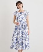 【ローラアシュレイ/LAURA ASHLEY】の【洗える/コットン100%/3colors/同柄アイテムあり】ウォールド ガーデン柄ワンピース 大人の最旬トレンドファッション＆コーディネート founy(ファウニー) ファッション Fashion レディースファッション Fashion for Women ワンピース Dresses 春 Spring 洗える Machine Washable カーディガン Cardigan, Knitwear ガーデン Garden, Gardening サンダル Sandals, Summer Shoes スニーカー Sneakers, Trainers スマート Smart, Elegant スリーブ Sleeve, Long Sleeve / Short Sleeve デコルテ Décolleté, Neckline フレンチ French, French Style ボタニカル Botanical, Floral Pattern ポケット Pocket, Pocket Detail リボン Ribbon, Bow S/S・春夏 SS, Spring/Summer, Warm Season おすすめ Recommended / Our Picks 夏 Summer 旅行 Travel thumbnail ブルー|ID: prp329100004973228 ipo3291000000037289268