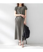 【アンタイトル/UNTITLED】の【接触冷感/UVカット/遮熱/抗菌防臭】ライトプレーティングワンピース チャコールグレー|ID: prp329100004973230 ipo3291000000037289276