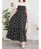 【ルディックパーク/LUDIC PARK】の小花柄シャーリングキャミワンピース 大人の最旬トレンドファッション＆コーディネート founy(ファウニー) ファッション Fashion レディースファッション Fashion for Women ワンピース Dresses キャミソールワンピース Camisole Dresses ガーリー Girly, Feminine Style キャミワンピース Cami Dress, Slip Dress シャーリング Shirring, Ruched フィット Fit, Slim Fit リボン Ribbon, Bow thumbnail B柄|ID: prp329100004973264 ipo3291000000037289400