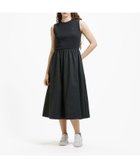 【ラコステ/LACOSTE】の異素材コンビノースリーブドレス 大人の最旬トレンドファッション＆コーディネート founy(ファウニー) ファッション Fashion レディースファッション Fashion for Women トップス・カットソー Cut & Sew Tops キャミソール&ノースリーブ Camisoles & Sleeveless Tops ワンピース Dresses フォーマル・パーティードレス・結婚式用ドレス Elegant & Casual Dresses コンビ Combo, Combination Style フィット Fit, Slim Fit フェミニン Feminine, Girly フレア Flare, Flared エレガント 上品 Elegant thumbnail ブラック|ID: prp329100004973267 ipo3291000000037289418