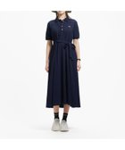 【ラコステ/LACOSTE】のインディゴ鹿の子ポロドレス 大人の最旬トレンドファッション＆コーディネート founy(ファウニー) ファッション Fashion レディースファッション Fashion for Women ワンピース Dresses フォーマル・パーティードレス・結婚式用ドレス Elegant & Casual Dresses インディゴ Indigo Denim エレガント 上品 Elegant ドレス Dress, One-Piece フレア Flare, Flared ブラウジング Blouson Silhouette, Cinched Waist ポロシャツ Polo Shirt, Collared Tee マキシ Maxi, Full Length 定番 Standard, Basic Item 鹿の子 Piqué, Kanoko Fabric thumbnail ネイビー|ID: prp329100004973271 ipo3291000000037289429