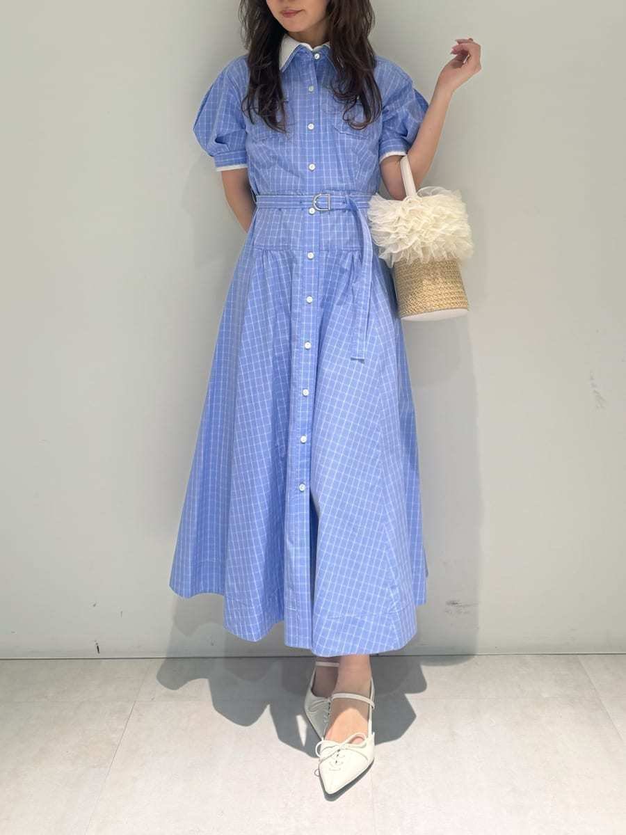 【リリーブラウン/Lily Brown】のポケットディテールシャツワンピ インテリア・キッズ・メンズ・レディースファッション・服の通販 founy(ファウニー) 　ファッション　Fashion　レディースファッション　Fashion for Women　ワンピース　Dresses　シャツワンピース / 1枚で着映えコーデ　Shirt Dresses　インナー　Innerwear　インナーキャミ　Inner Camisole　スマート　Smart, Elegant　トレンド　Trend, Trending Now　フィット　Fit, Slim Fit　BLU[086]|ID: prp329100004973291 ipo3291000000037289503