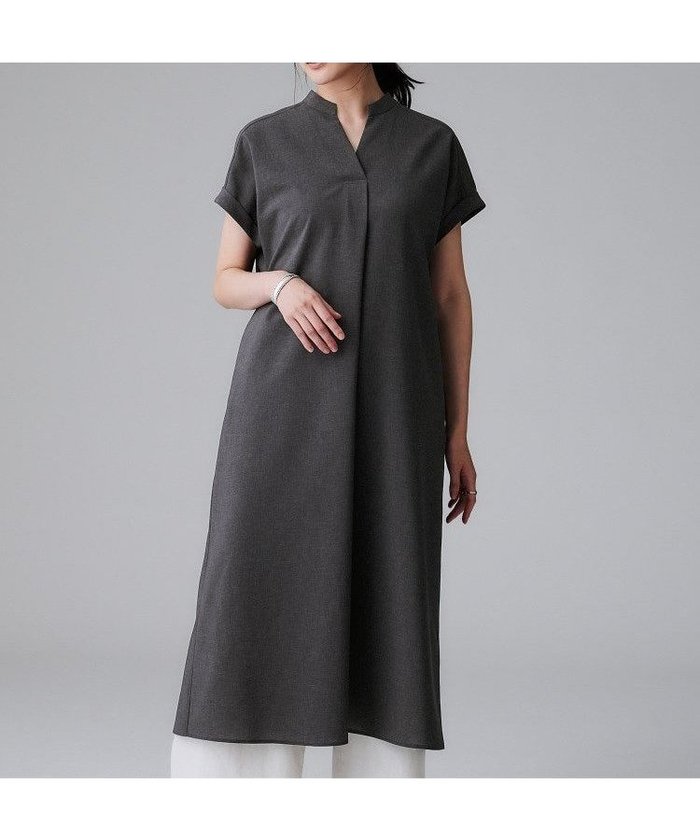 【アンタイトル/UNTITLED】の【UV/はっ水】リラククールワンピース インテリア・キッズ・メンズ・レディースファッション・服の通販 founy(ファウニー) https://founy.com/ ファッション Fashion レディースファッション Fashion for Women ワンピース Dresses キャミソール Camisole, Spaghetti Strap Top スキッパー Skipper, Open Collar スマート Smart, Elegant ドレス Dress, One-Piece 定番 Standard, Basic Item ポケット Pocket, Pocket Detail 夏 Summer |ID: prp329100004973319 ipo3291000000037289621